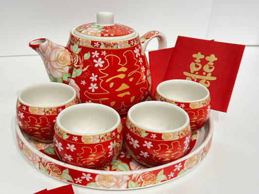敬茶茶具套装