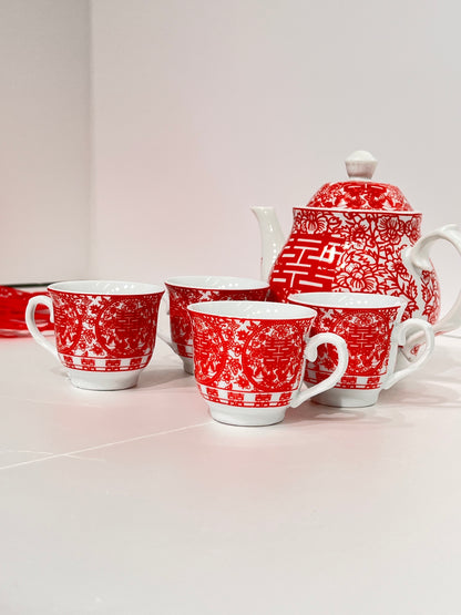敬茶茶具套装